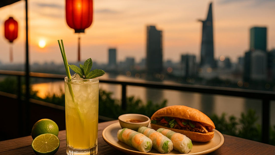 Unser Gin Rezept des Monats: Saigon Sundowner