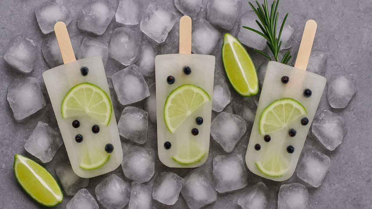 Erfrischender Genuss: Gin Tonic Eis am Stiel – Das perfekte Sommer-Dessert