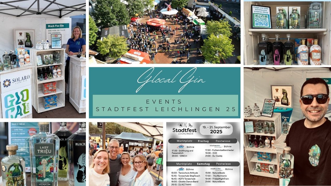 Glocal Gin on Tour: Stadtfest Leichlingen 2025 – Ein Wiedersehen mit Gin, Musik & Freunden