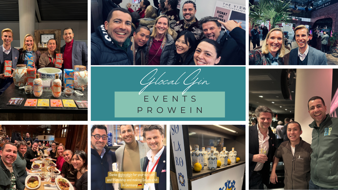 Glocal Gin on tour - Unsere Destillerien bei der Messe ProWein