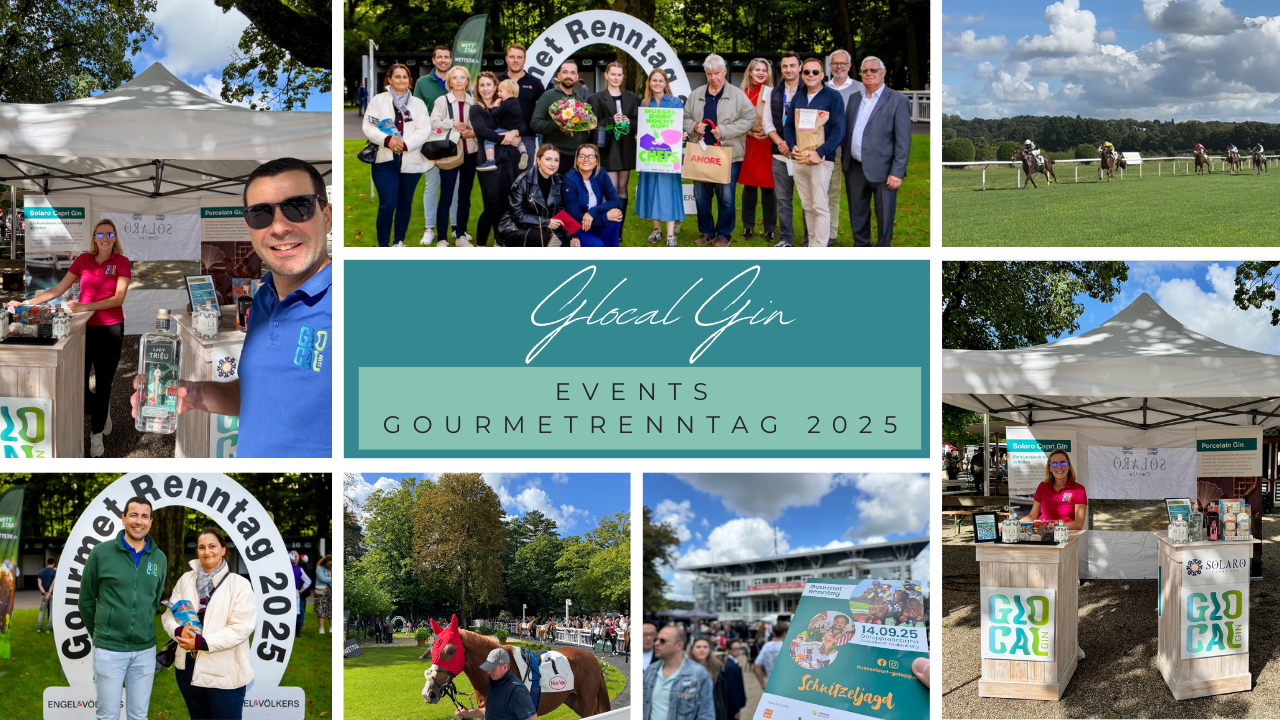 Glocal Gin on Tour: Gourmet-Renntag Düsseldorf 2025