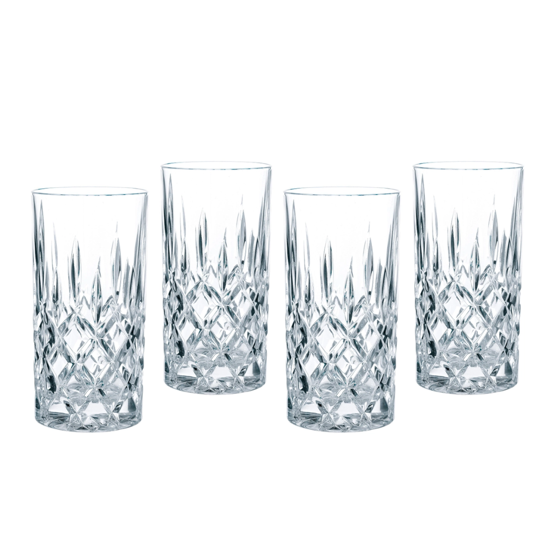 Set Whisky Nachtmann Spiegelau 5 Pezzi - Decanter E 4 Bicchieri In Cristallo Trasparente