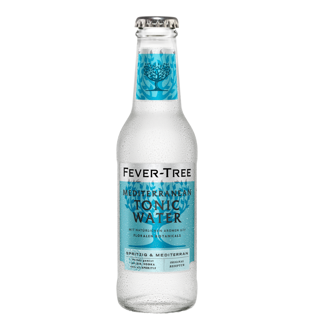 Fever Tree Mediterranean Tonic aus England, 4x200 ml