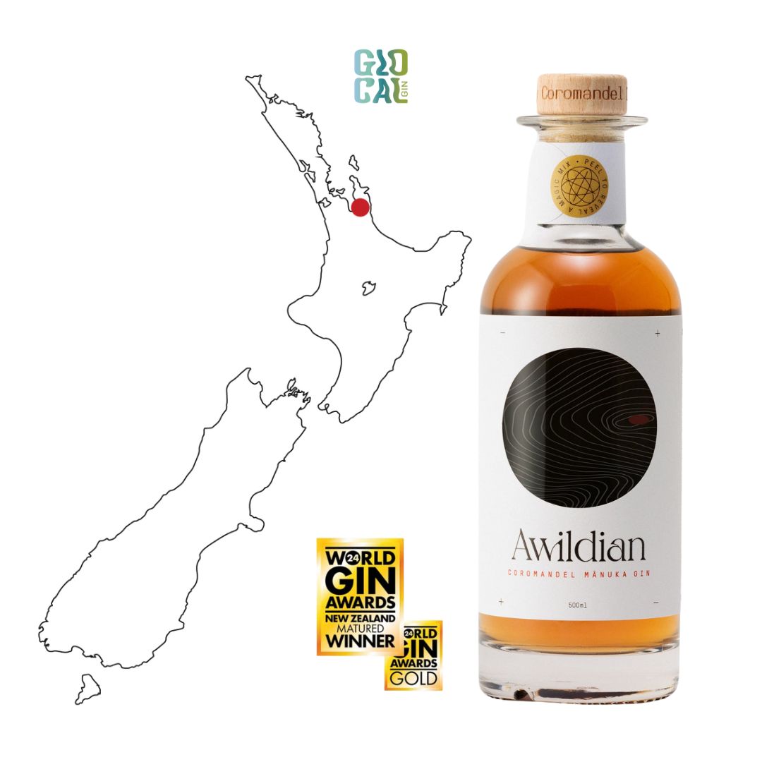 Awildian Coromandel Mānuka Gin - unverwechselbarer Geschmack der Wildnis