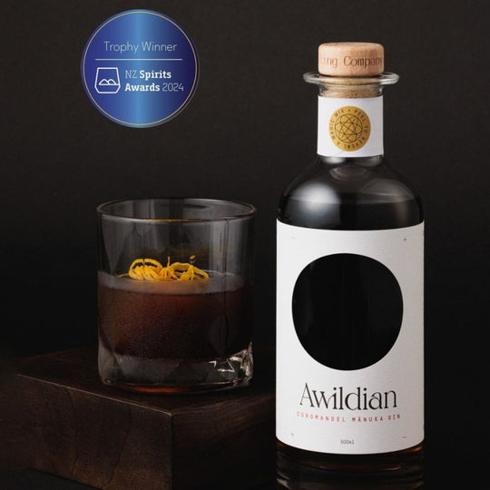 Awildian Coromandel Mānuka Gin - unverwechselbarer Geschmack der Wildnis