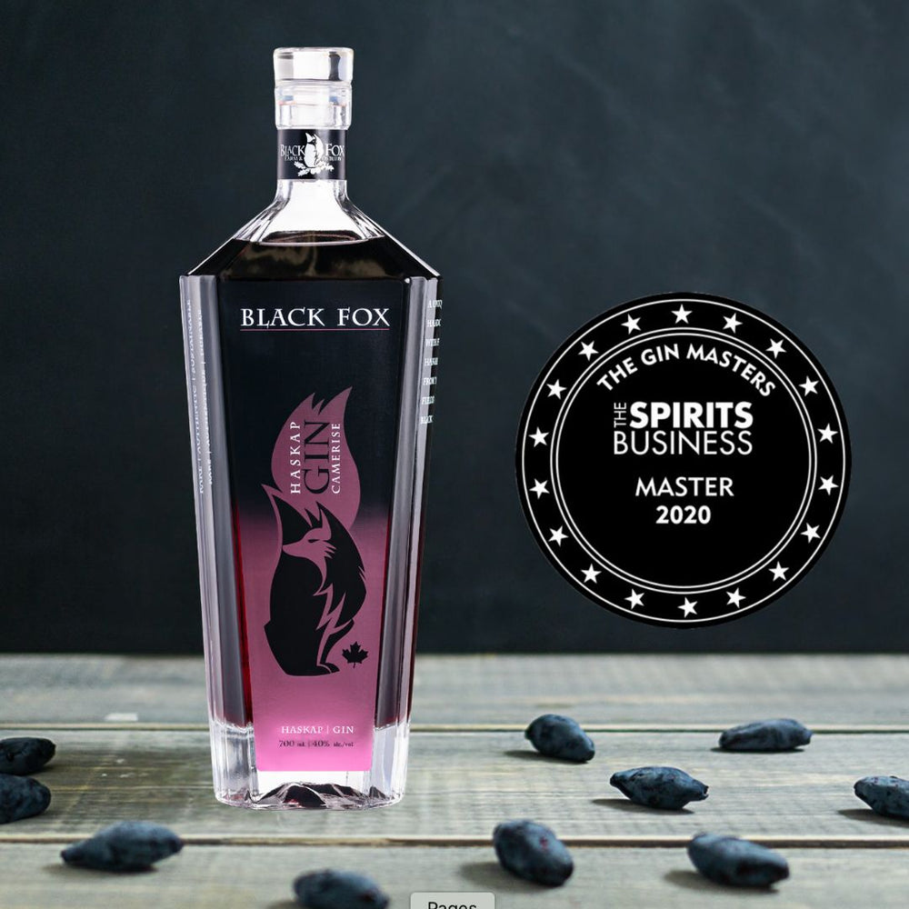 Black Fox Haskap Gin - fruchtige Superbeere