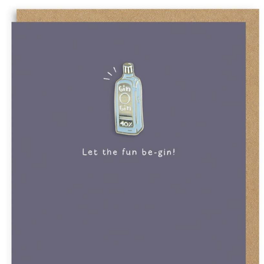 Grußkarte handgeschrieben in 3 Motiven - Glocal Gin