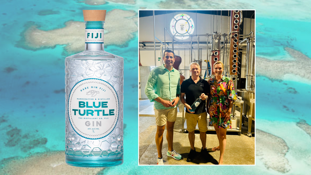 Glocal Gin on tour - Eine Entdeckungsreise durch die Südsee: Blue Turtle Fiji Gin