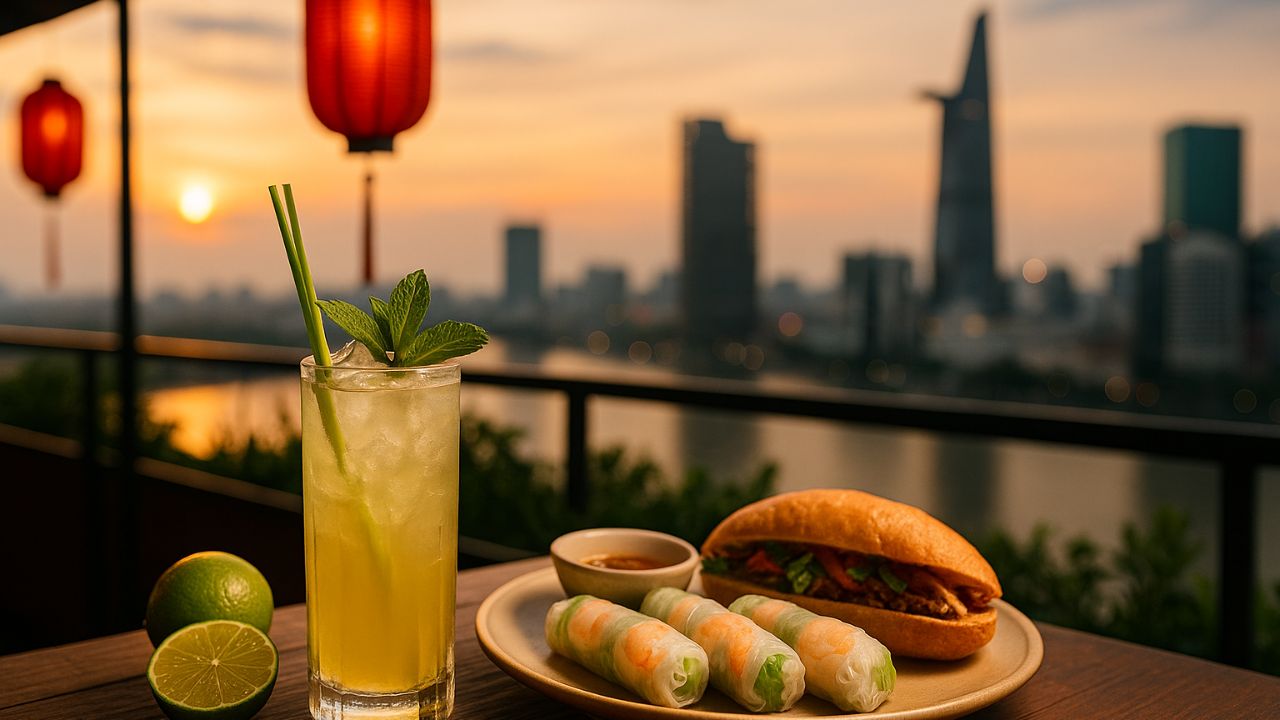 Unser Gin Rezept des Monats: Saigon Sundowner
