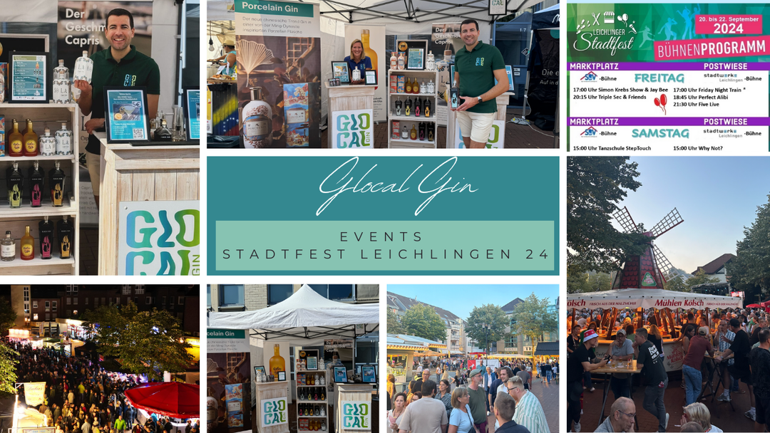 Glocal Gin on tour - Leichlinger Stadtfest 2024