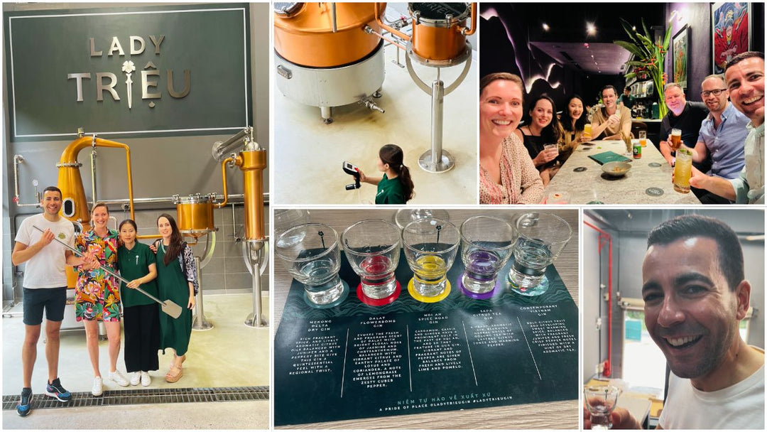 Glocal Gin on Tour: ein Blick hinter die Kulissen der Lady Trieu Destillerie & des Institutes in Ho-Chi-Minh-City