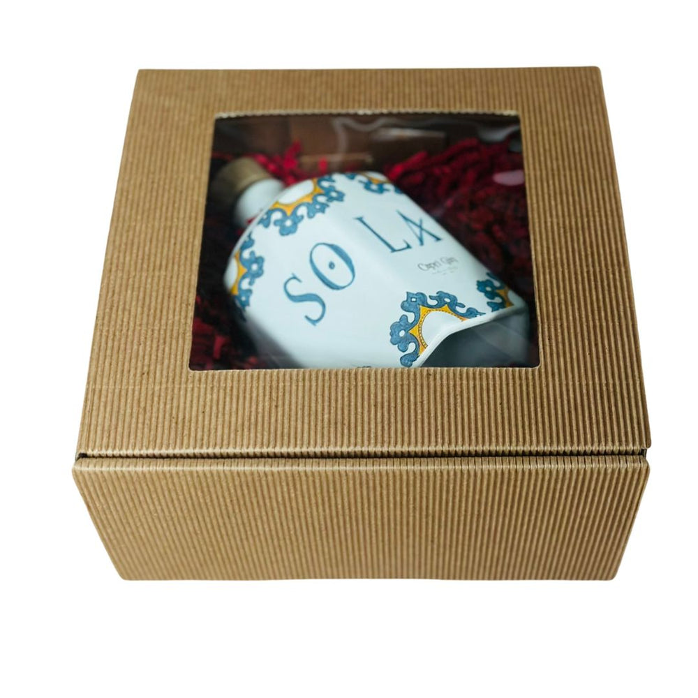 GIN GESCHENKE-BOX Solaro Capri Gin - ein Kunstwerk handgefertigt in Italien