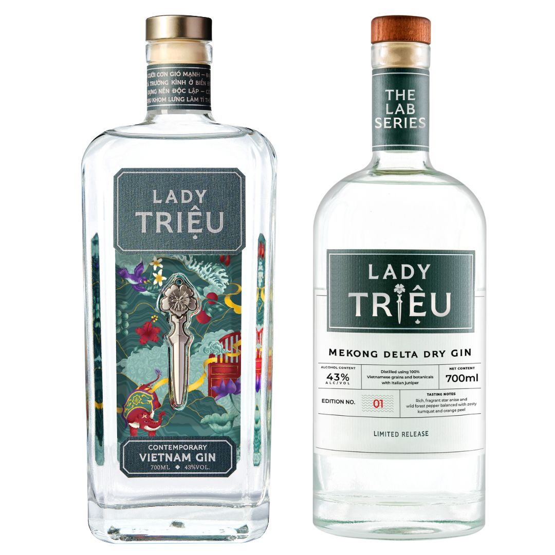 Lady Trieu Vietnam Gin Reise – Bundle Contemporary & Lab Series