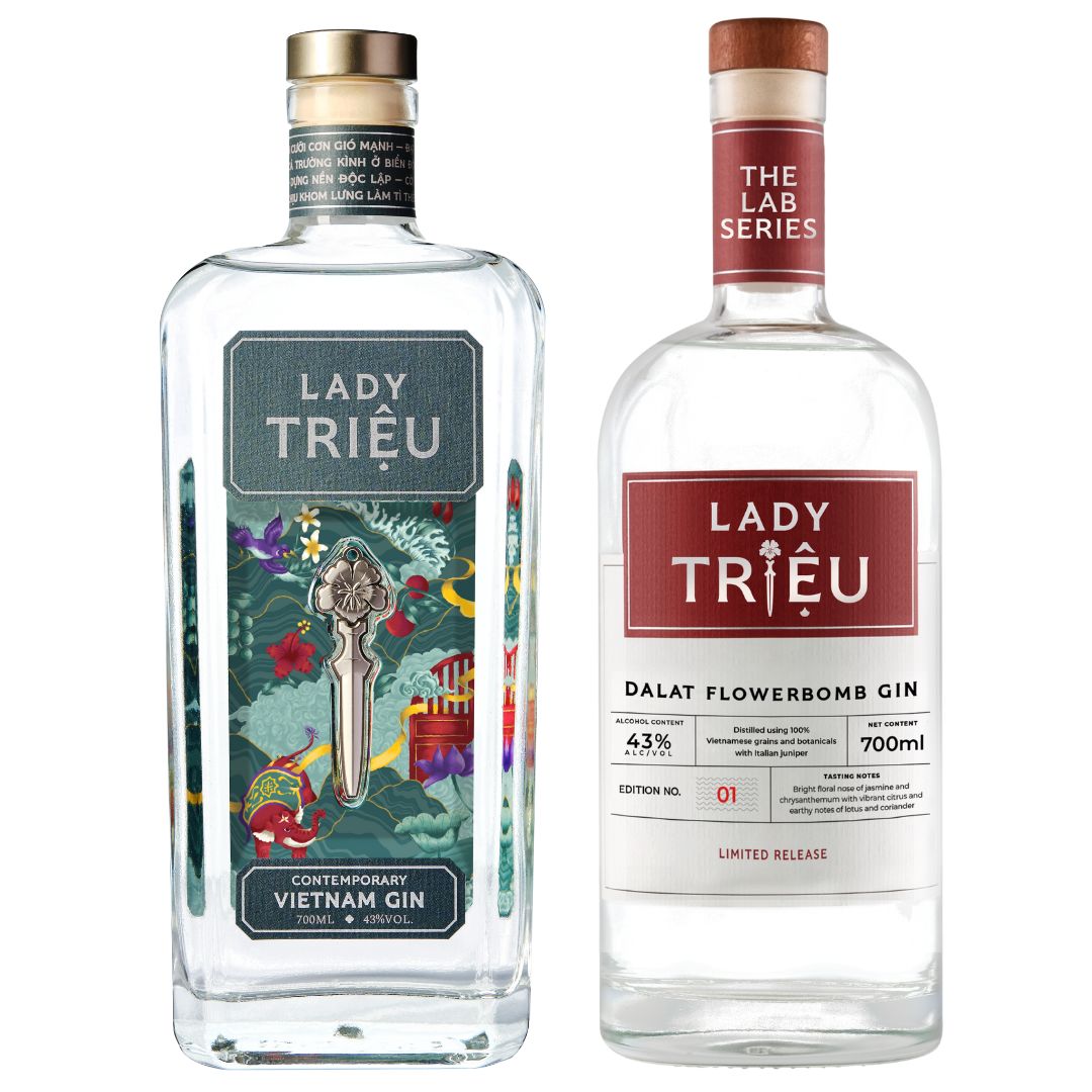 Lady Trieu Vietnam Gin Reise – Bundle Contemporary & Lab Series