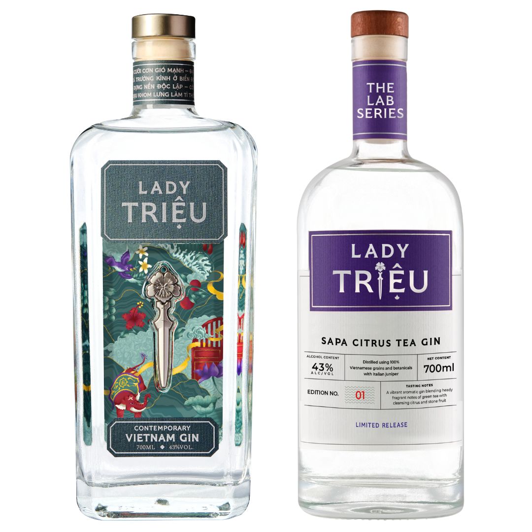 Lady Trieu Vietnam Gin Reise – Bundle Contemporary & Lab Series