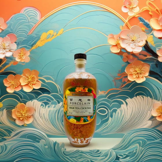 Porcelain High Tea Cocktail – Gin Cocktail & sommerlicher Aperitif mit Tee | Ready to Drink