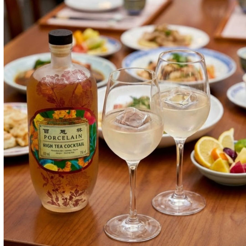 Porcelain High Tea Cocktail – Gin Cocktail & sommerlicher Aperitif mit Tee | Ready to Drink