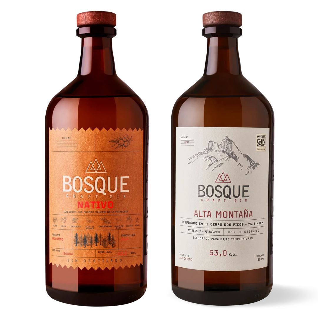 Bosque Gin Argentinien - Bundle Nativo & Alta Montaña aus Patagonien