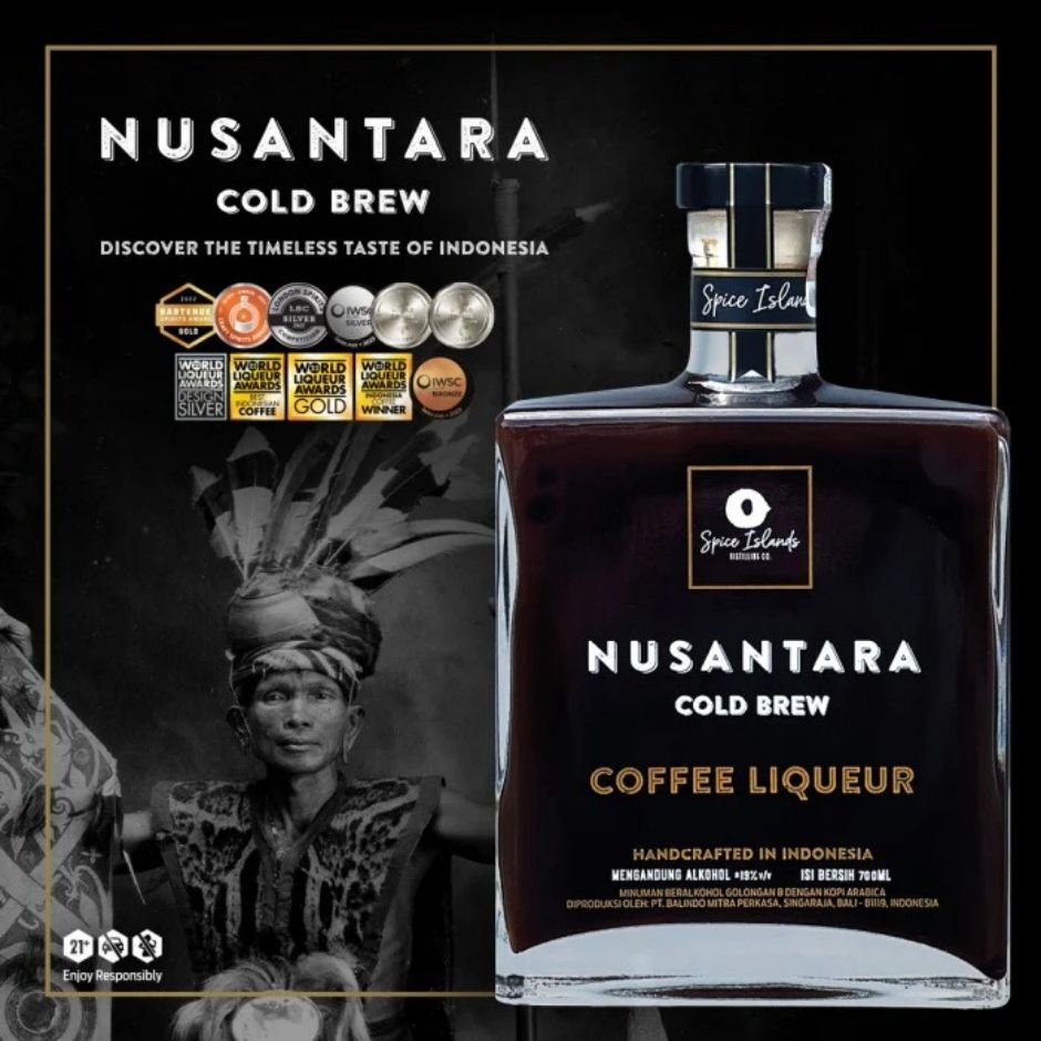 Nusantara Kaffeelikör aus Indonesien - Für Espresso Martini mit Gin