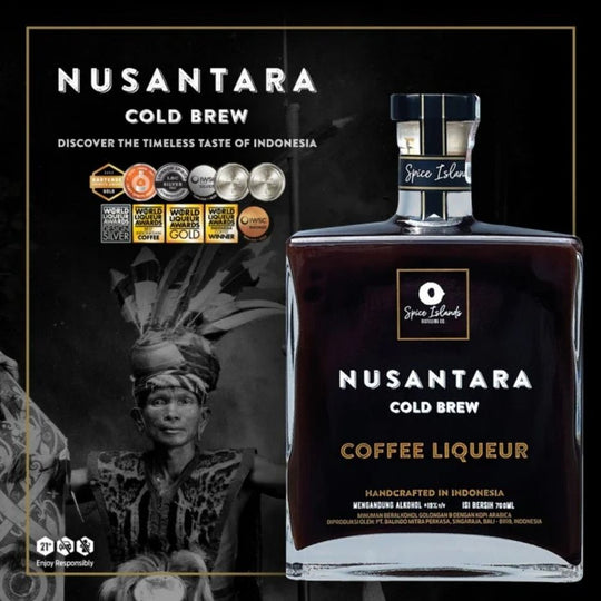 Nusantara Kaffeelikör aus Indonesien - Für Espresso Martini mit Gin
