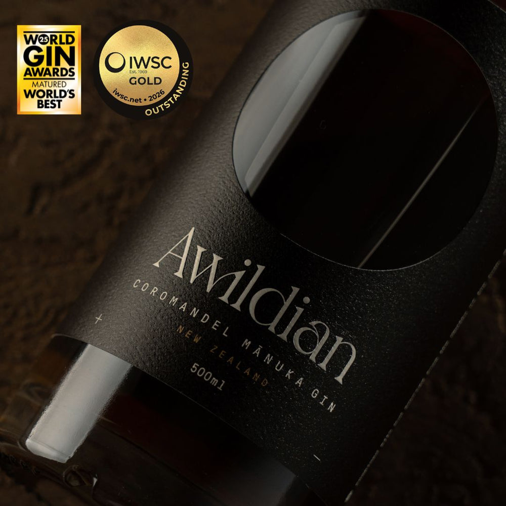 Awildian Coromandel Mānuka Gin - unverwechselbarer Geschmack der Wildnis