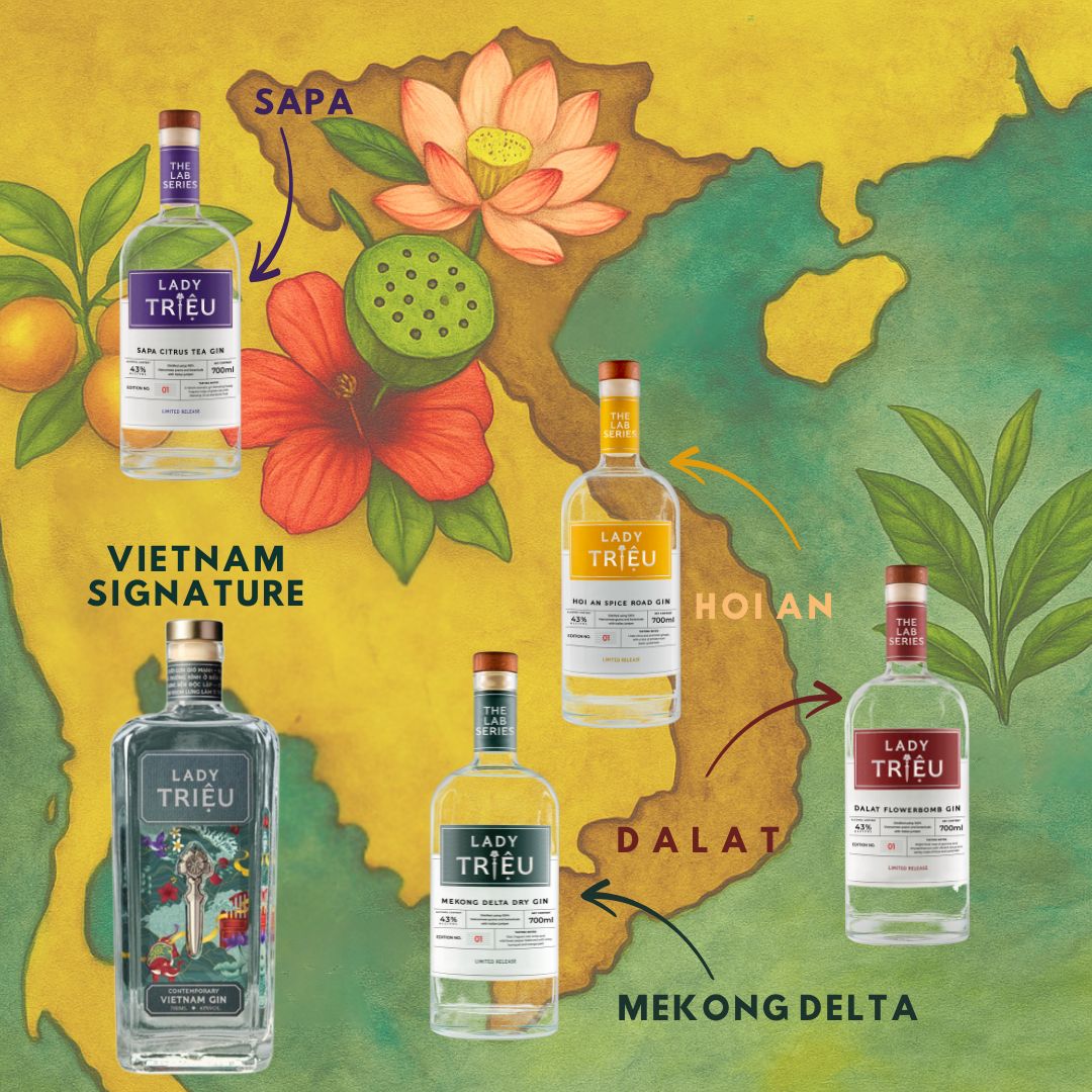 Lady Trieu Gin Lab Series – Limitierte Vietnam Gin Reise