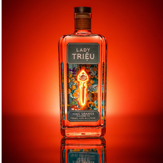 Lady Trieu King Orange Flavored Gin - Vietnamesische Königscitrus
