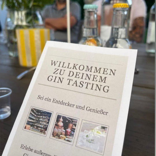 Gin Tasting Weltreise ab 10 Personen INDIVIDUELL & EXKLUSIV