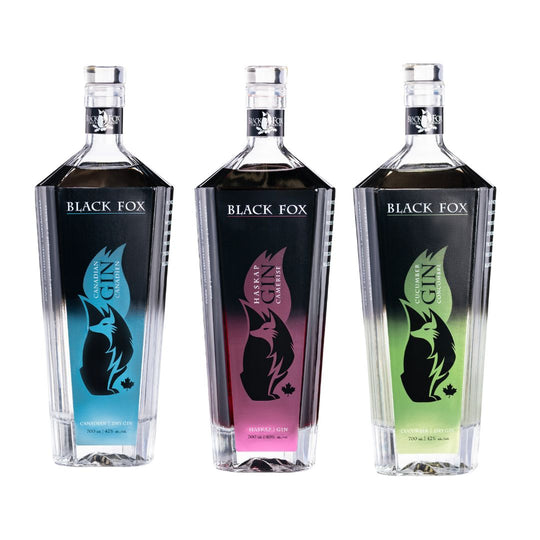 Black Fox, der Geschmack Kanadas - Bundle Dry, Cucumber & Haskap