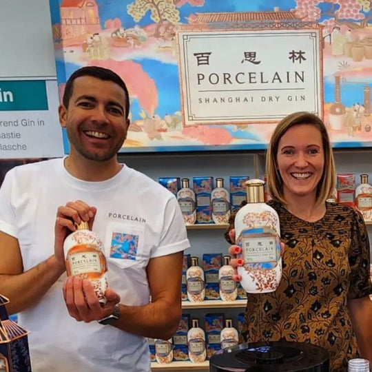 Porcelain Shanghai Gin, der Trendgin aus China - Bundle Mandarin Gin & High Tea Cocktail
