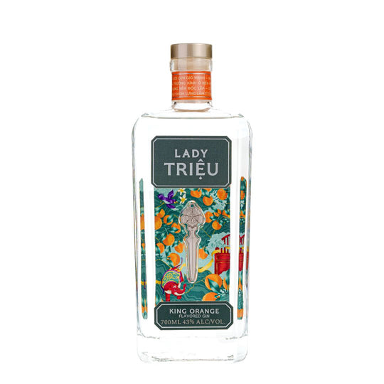 Lady Trieu King Orange Flavored Gin - Vietnamesische Königscitrus