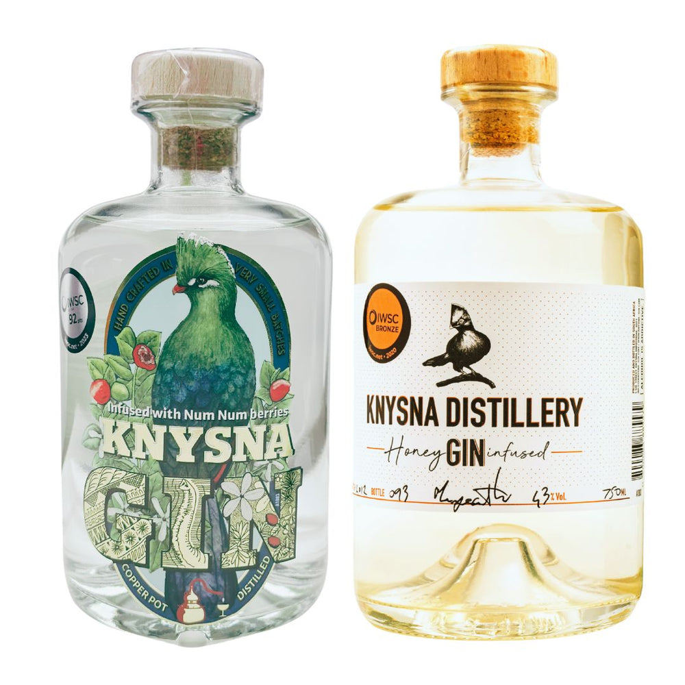 Knysna Gin - der Geschmack Südafrikas - Bundle Classic & Infused Gin