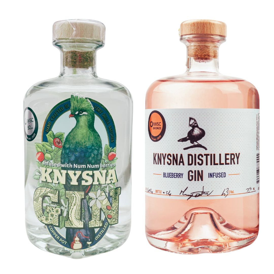 Knysna Gin - der Geschmack Südafrikas - Bundle Classic & Infused Gin