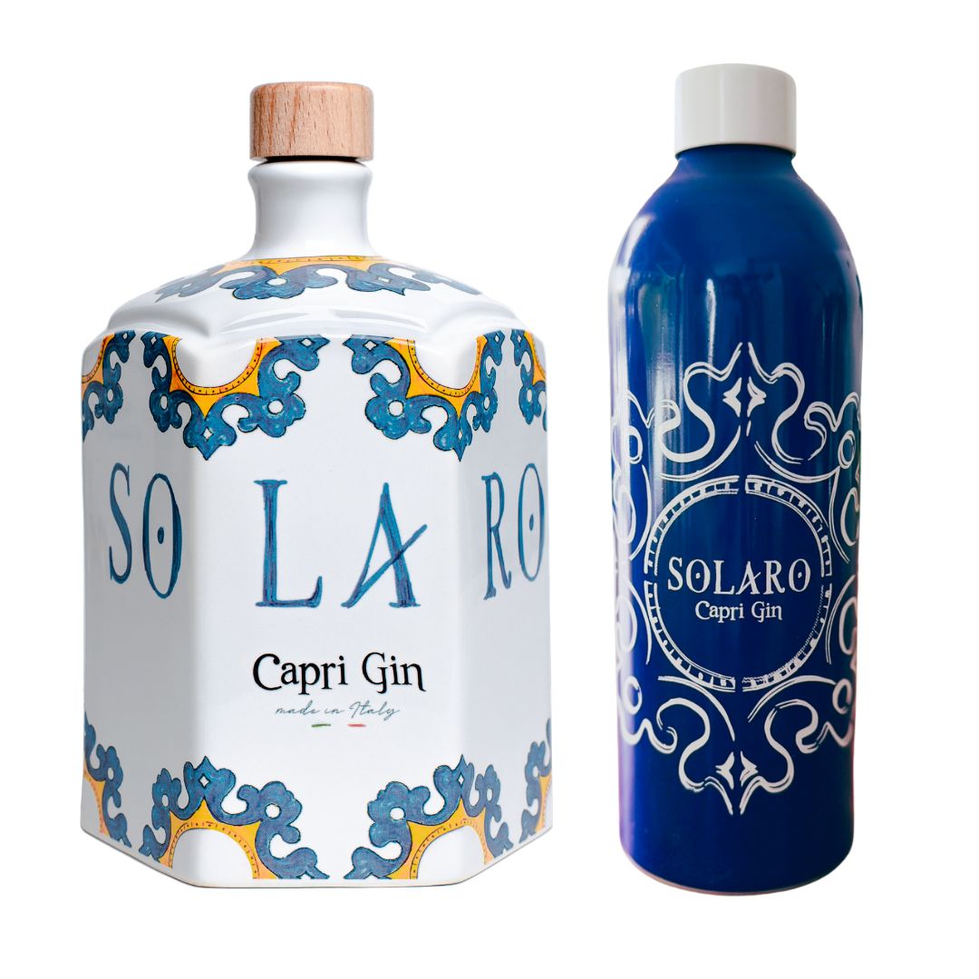 Solaro Capri Gin - Bundle Gin &amp; Refill Flasche
