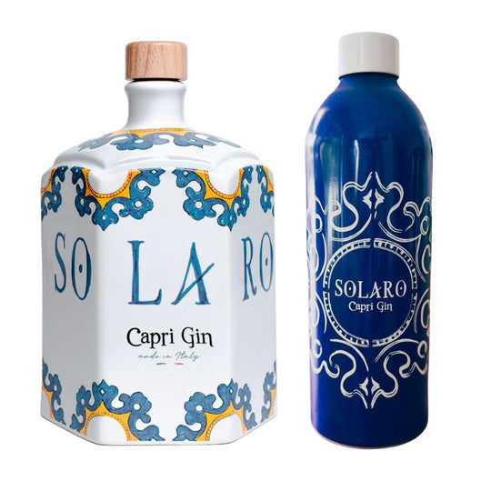 Solaro Capri Gin - Bundle Gin &amp; Refill Flasche