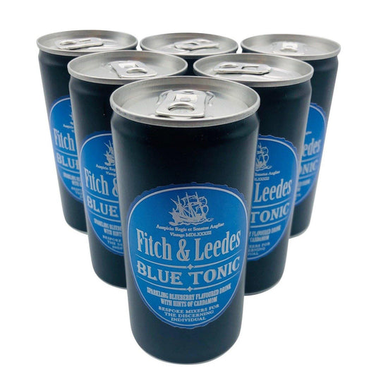 Fitch & Leedes Blue Tonic aus Südafrika, 6x200 ml - Glocal Gin