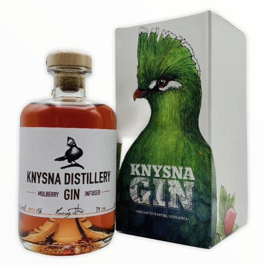 GIN FLASCHE als Geschenk verpackt - Glasgravur Ginflasche optional - Glocal Gin